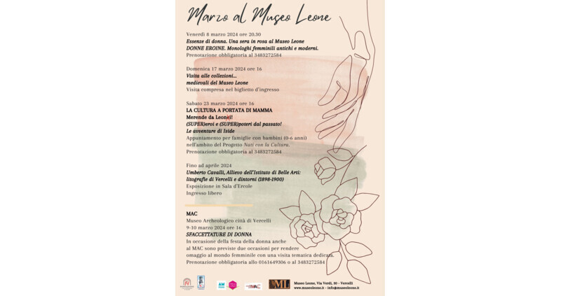 MARZO AL MUSEO LEONE