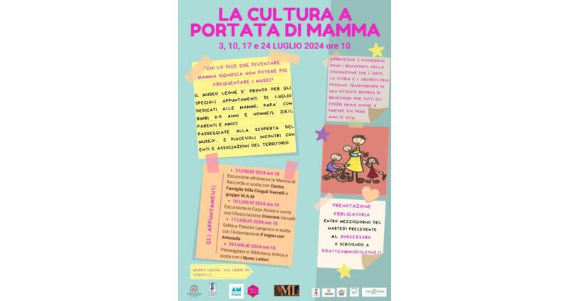 LA CULTURA A PORTATA DI MAMMA 2024